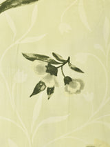 花柄 フロントボタン スリーブレス ワンピース