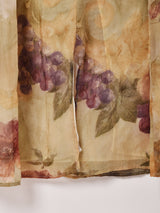 アメリカ製 アメリカ製 花柄 スリーブレス シアーワンピース