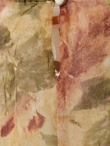 アメリカ製 アメリカ製 花柄 スリーブレス シアーワンピース