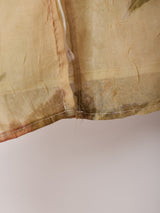 アメリカ製 アメリカ製 花柄 スリーブレス シアーワンピース