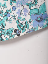 花柄 スリーブレスワンピース