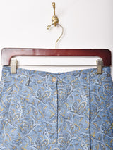 ペイズリー柄 ショートパンツ W28