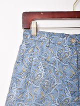 ペイズリー柄 ショートパンツ W28