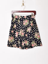 イタリア製 花柄 ショートパンツ W26