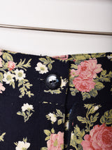 イタリア製 花柄 ショートパンツ W26