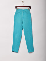 カラー デニムパンツ W25