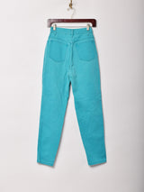 カラー デニムパンツ W25