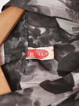 ボウタイ シアー総柄シャツ