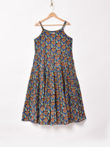 【3色展開】Emerald Motel 総柄 キャミソール ワンピース