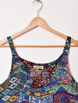 【9色展開】Emerald Motel 総柄 キャミソールワンピース