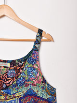 【9色展開】Emerald Motel 総柄 キャミソールワンピース