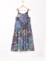 【9色展開】Emerald Motel 総柄 キャミソールワンピース