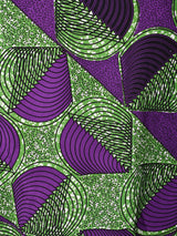 【2色展開】Emerald Motel バティックプリント 半袖 フレアワンピース