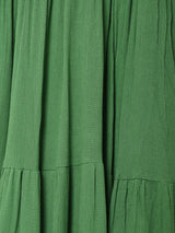 【6色展開】Emerald Motel クロシェ切り替え ティアード キャミソールワンピース