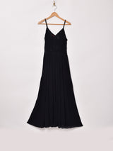 【6色展開】Emerald Motel クロシェ切り替え ティアード キャミソールワンピース