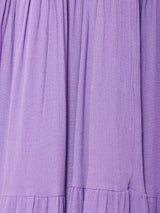 【6色展開】Emerald Motel クロシェ切り替え ティアード キャミソールワンピース