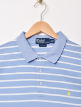 「Ralph Lauren」ボーダー 半袖 ポロシャツ