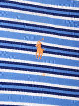 「Ralph Lauren」マルチボーダー 半袖 ポロシャツ