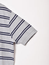 「Ralph Lauren」マルチボーダー 半袖 ポロシャツ