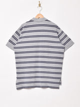 「Ralph Lauren」マルチボーダー 半袖 ポロシャツ