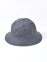 【2色展開】パッチ付き コットン メトロハット