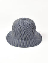 【2色展開】パッチ付き コットン メトロハット