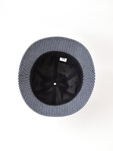【2色展開】パッチ付き コットン メトロハット