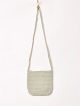 【2色展開】グラニー スクエア ニット ミニショルダーバッグ