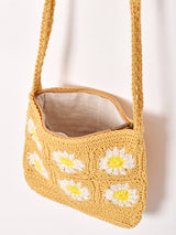 【2色展開】グラニースクエア ニット ミニショルダーバッグ