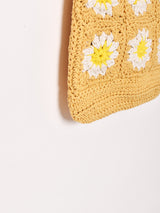 【2色展開】グラニースクエア ニット ミニショルダーバッグ