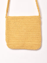 【2色展開】グラニースクエア ニット ミニショルダーバッグ