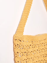 バケット クロシェ ハンドバッグ