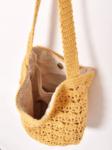 バケット クロシェ ハンドバッグ