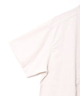 【4色展開】Backers コットンリネン チャイナボタン 半袖シャツ