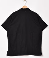 【4色展開】Backers コットンリネン チャイナボタン 半袖シャツ