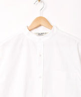 【4色展開】Backers スタンドカラー 半袖シャツ