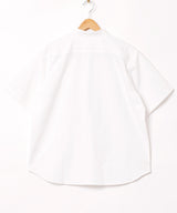 【4色展開】Backers スタンドカラー 半袖シャツ