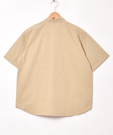 【4色展開】Backers スタンドカラー 半袖シャツ