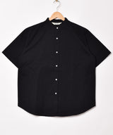 【4色展開】Backers スタンドカラー 半袖シャツ