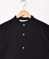 【4色展開】Backers スタンドカラー 半袖シャツ