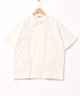 【6色展開】Backers 刺繍 キューバ 半袖シャツ