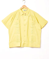 【6色展開】Backers 刺繍 キューバ 半袖シャツ