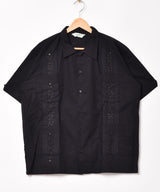 【6色展開】Backers 刺繍 キューバ 半袖シャツ