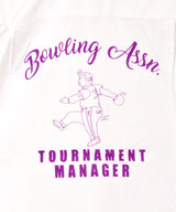 【2色展開】TEMPTATION 刺繍 ボウリングシャツ