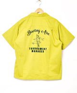 【2色展開】TEMPTATION 刺繍 ボウリングシャツ