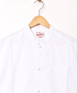 【4色展開】TEMPTATION チャイナボタン ピーチスキン 半袖シャツ