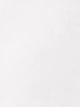 スタンドカラー レースデザイン 長袖 ホワイトブラウス