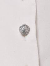 シースルー 切替デザイン 長袖ブラウス