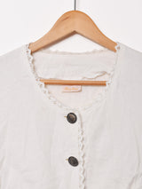 クロシェスリーブ 半袖 ユーロブラウス