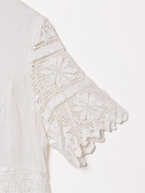 クロシェスリーブ 半袖 ユーロブラウス